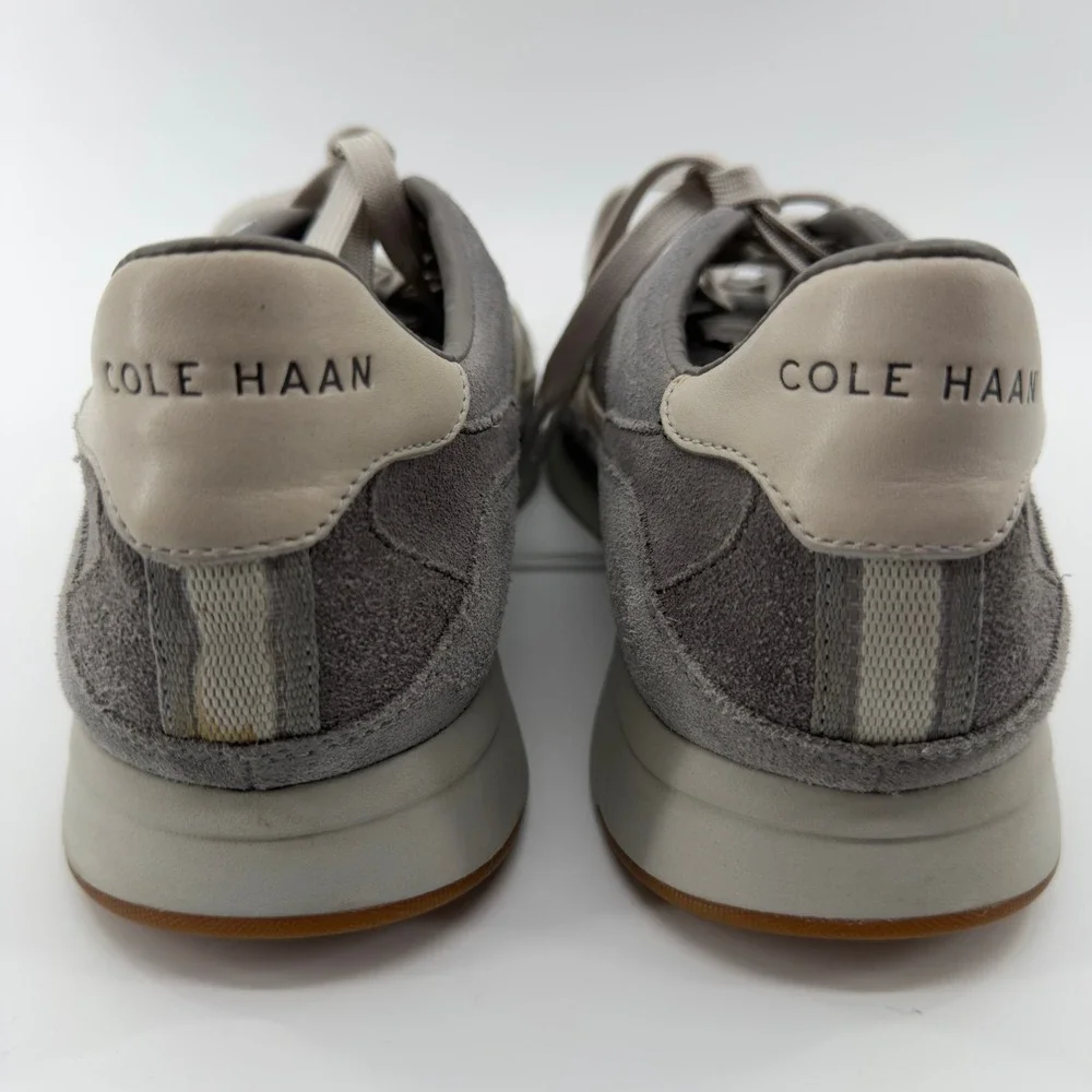 Cole Haan Grand Crosscourt II Mens Grey‎ Suede Textile Sneakers Size 12 M